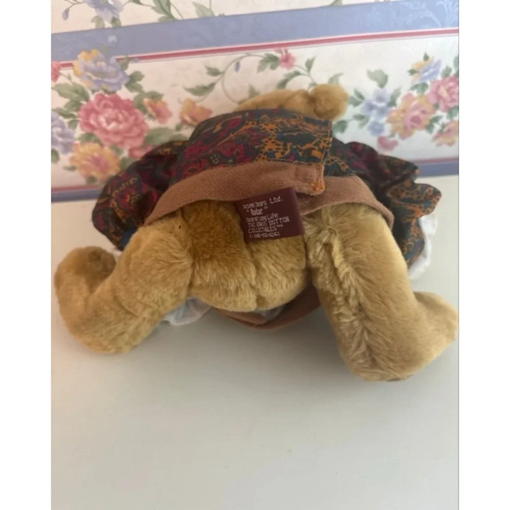 Pickford Bears Ltd Radar The Brass Button Collectables Plush Teddy Bear Paisley